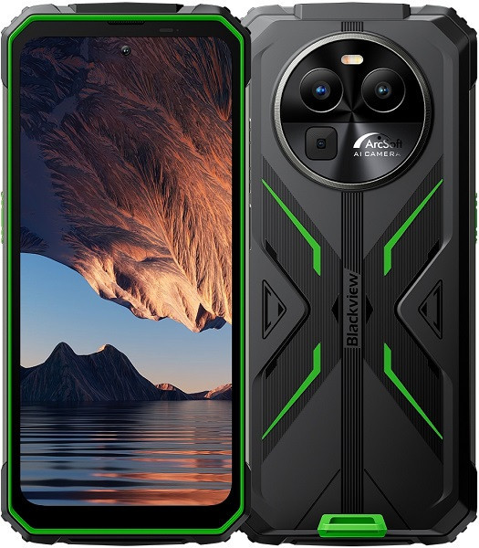 Blackview BV8100 Rugged Phone Dual Sim 256GB Green (12GB RAM)