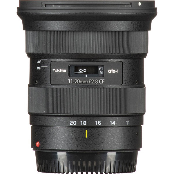 Tokina ATX-i 11-20mm f/2.8 CF Lens (Canon EF Mount)