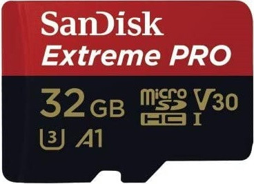 Sandisk 32GB Extreme Pro 100MB/s MicroSDHC