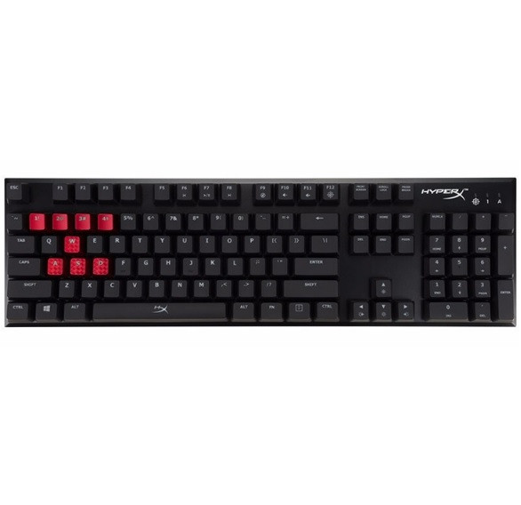 HyperX Alloy HX-KB1BR1-NA/A3 Dark Brown Shaft 104 Keys Mechanical Gaming Keyboard