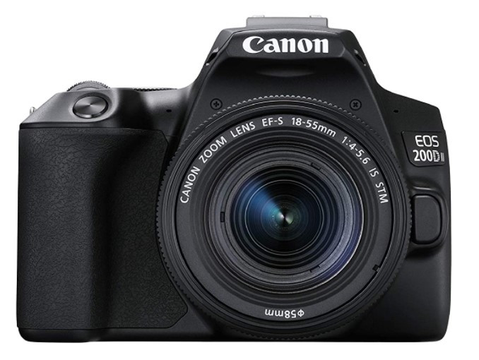 Canon EOS 200D Mark II Kit (EF-S 18-55mm f/4-5.6 IS STM) Black
