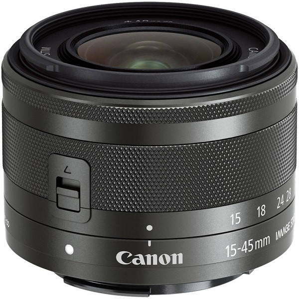 Canon EF-M 15-45mm f/3.5-6.3 IS STM Black