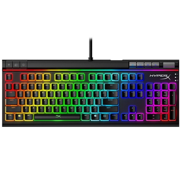 HyperX Alloy Elite HX-KB2RD2-US/R1 RGB Red Shaft Mechanical Gaming Keyboard