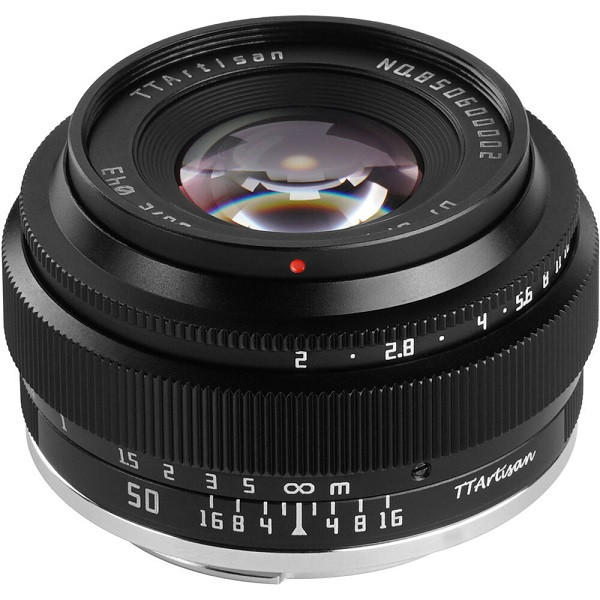 TTArtisan 50mm f/2 Lens (Canon M Mount)