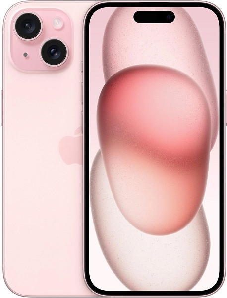 Apple iPhone 15 5G A3090 128GB Pink (Nano Sim + eSIM)