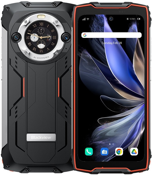 Blackview BV9300 Pro Rugged Phone Dual Sim 256GB Orange (12GB RAM)