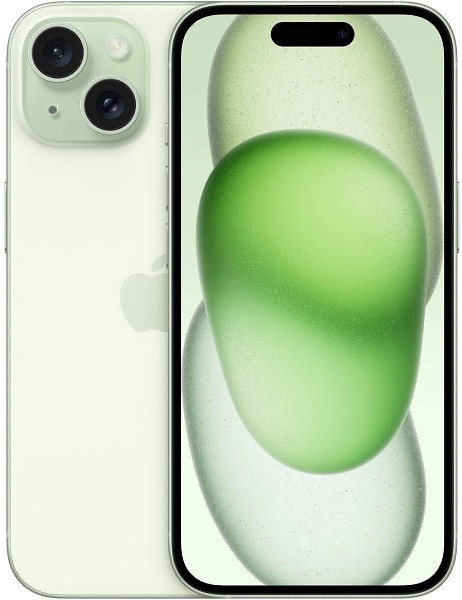 Apple iPhone 15 5G A3090 128GB Green (Nano Sim + eSIM)