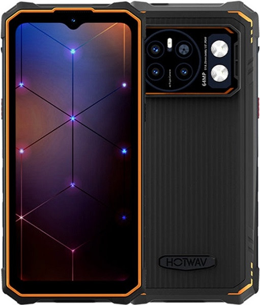Hotwav Cyber 13 Pro Rugged Phone Dual Sim 256GB Orange (12GB RAM)