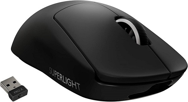 Logitech G PRO X Superlight Wireless Gaming Mouse Black (910-005884)