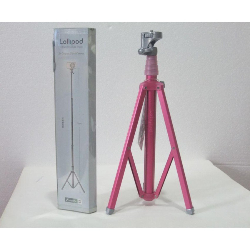 Lollipod Tripod/Monopod with 3 Legs Coral Red Lollipod Tripod/Monopod with 3 Legs Coral Red