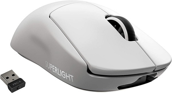 Logitech G PRO X Superlight Wireless Gaming Mouse White (910-005946)