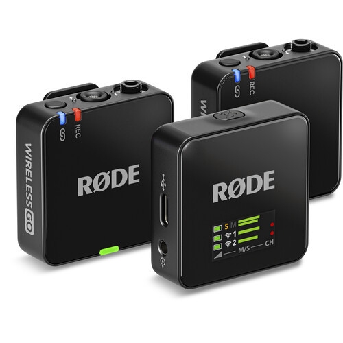 Rode Wireless GO III + Charging Case (Black)