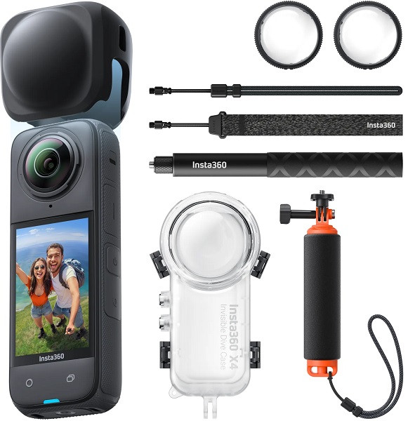 Insta360 One X4 Invisible Dive Bundle