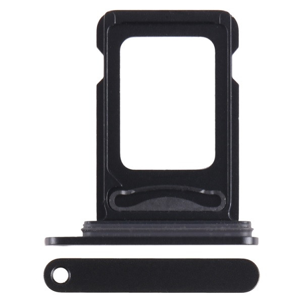 SIM + SIM Card Tray for iPhone 15 Plus (Black)